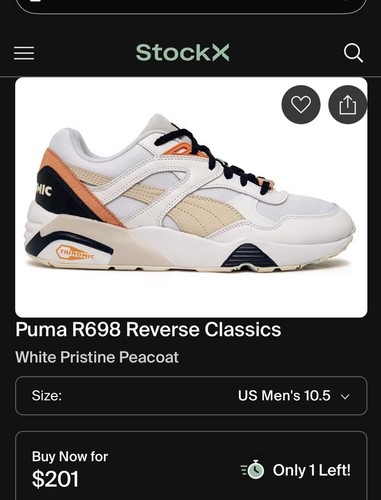 Size puma reverse - size,